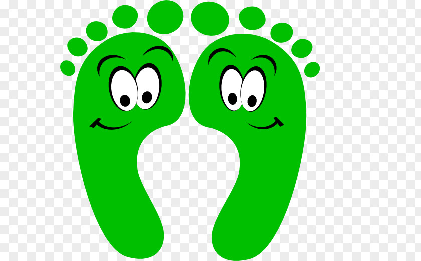 Cartoon Feet Footprint Clip Art PNG