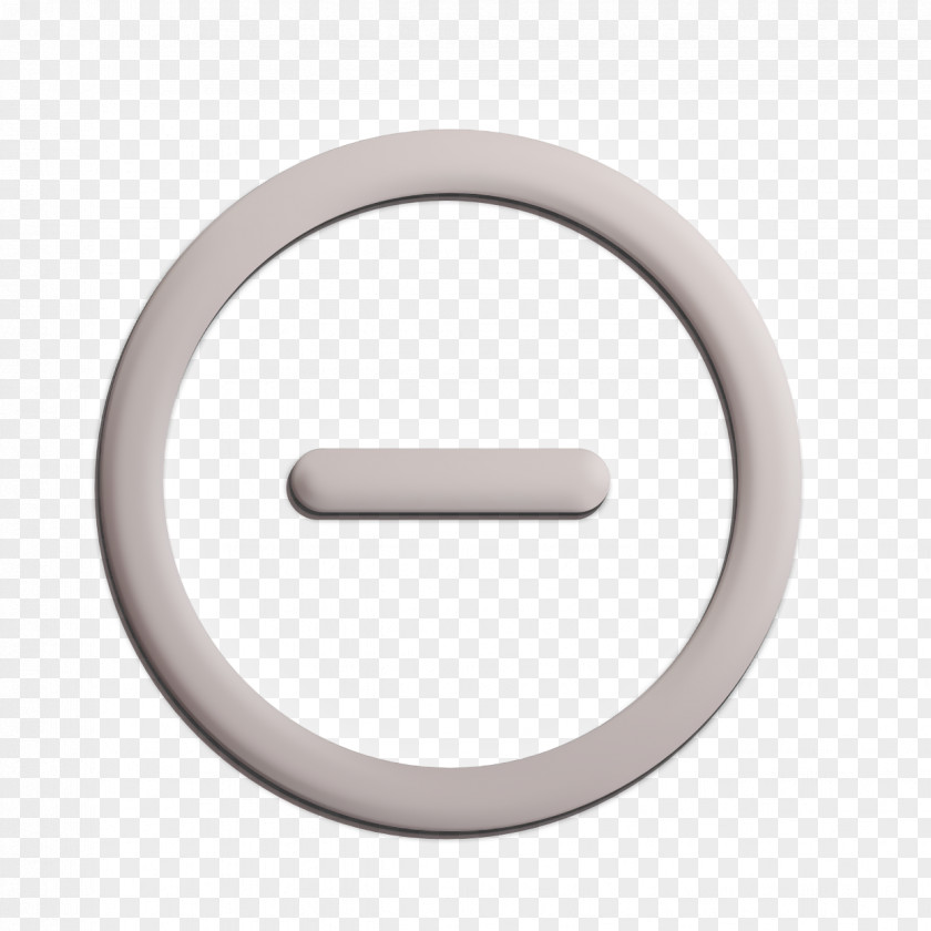 Circle Icon Subtract PNG