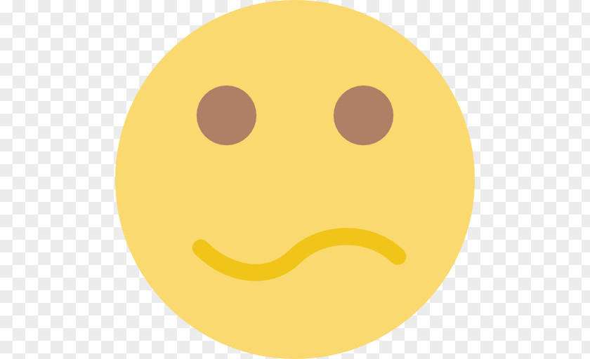Confused Person Emoticon Icon PNG