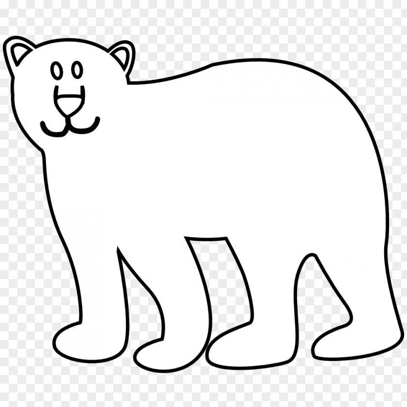 Polar Bear Giant Panda Animal Drawing PNG
