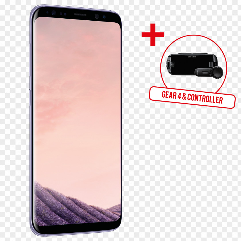 Samsung Galaxy S8+ S9 LTE Smartphone PNG