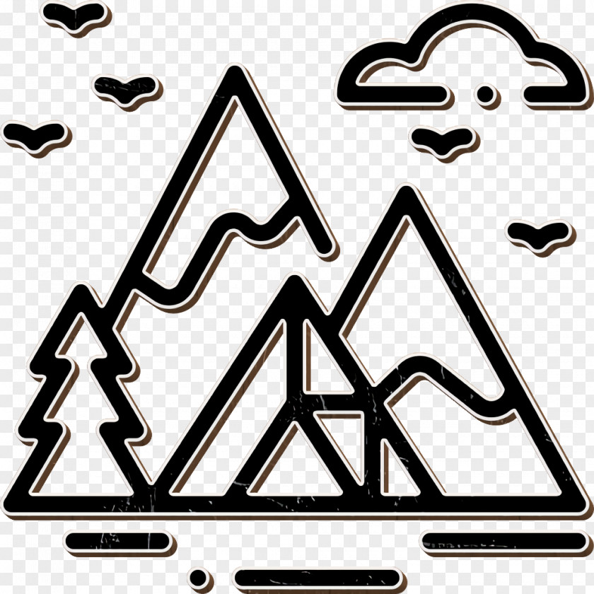 Adventure Icon Mountain PNG