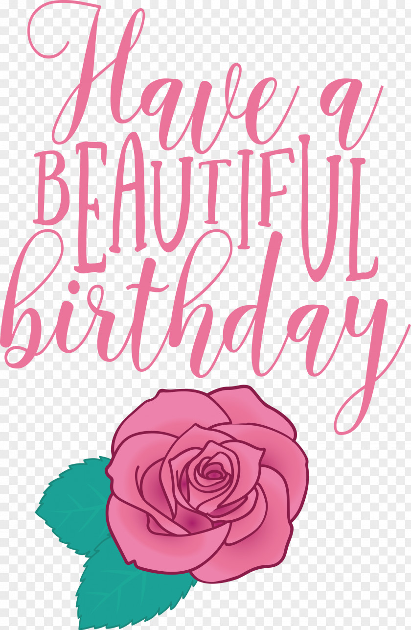 Beautiful Birthday PNG