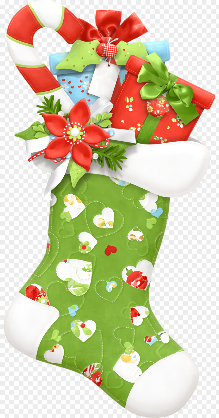Christmas Tree Ornament Stocking Socks PNG