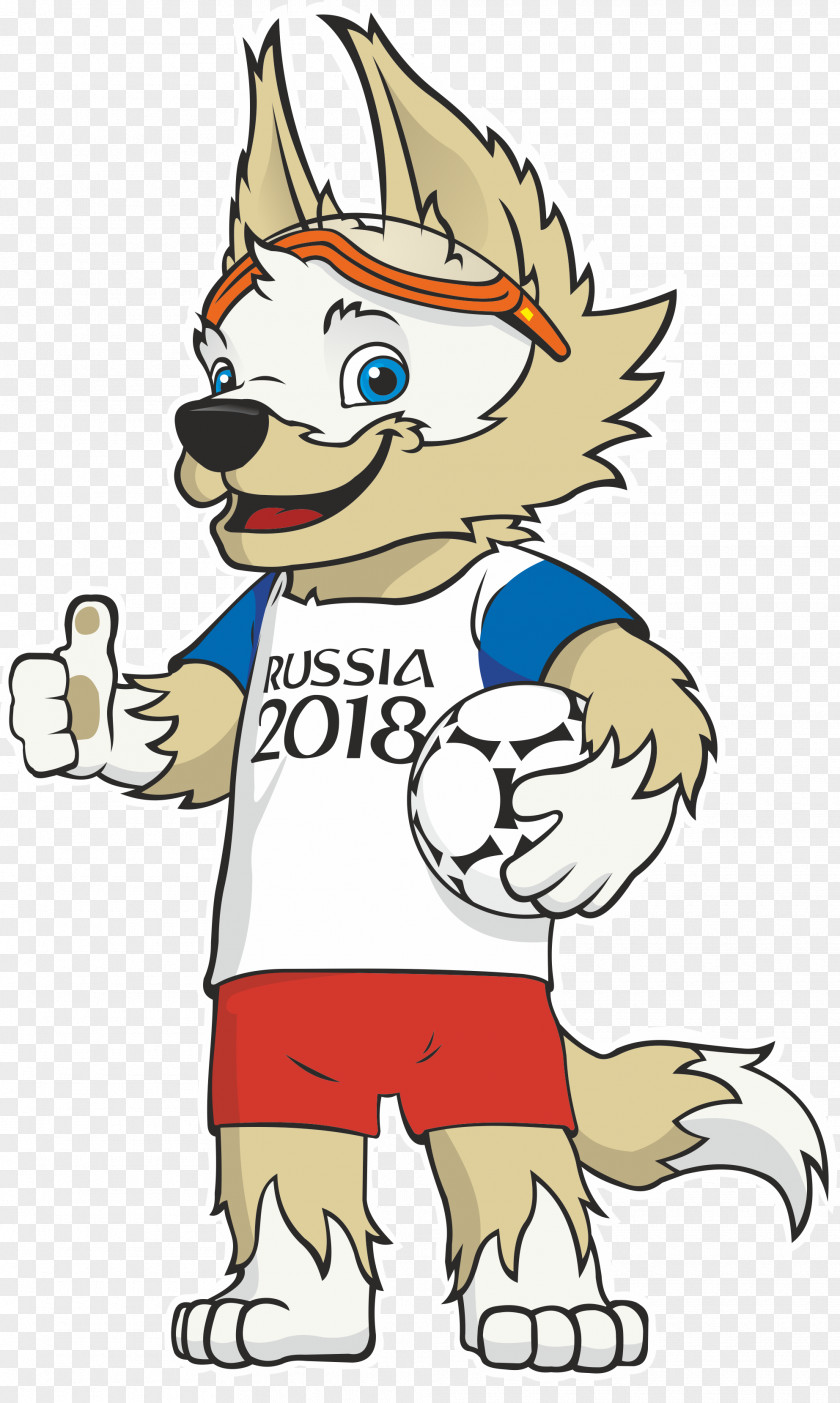 Football 2018 World Cup 2017 FIFA Confederations Zabivaka Russia National Team Official Mascots PNG