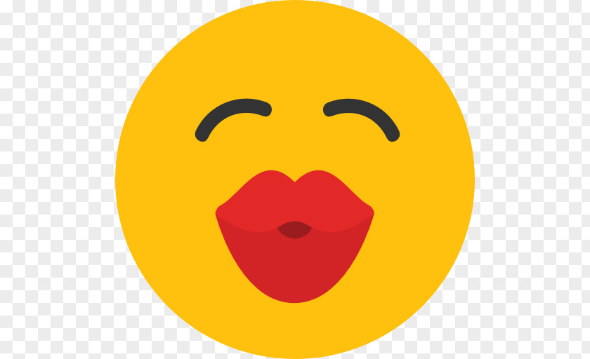 Kiss Smiley Emoticon PNG