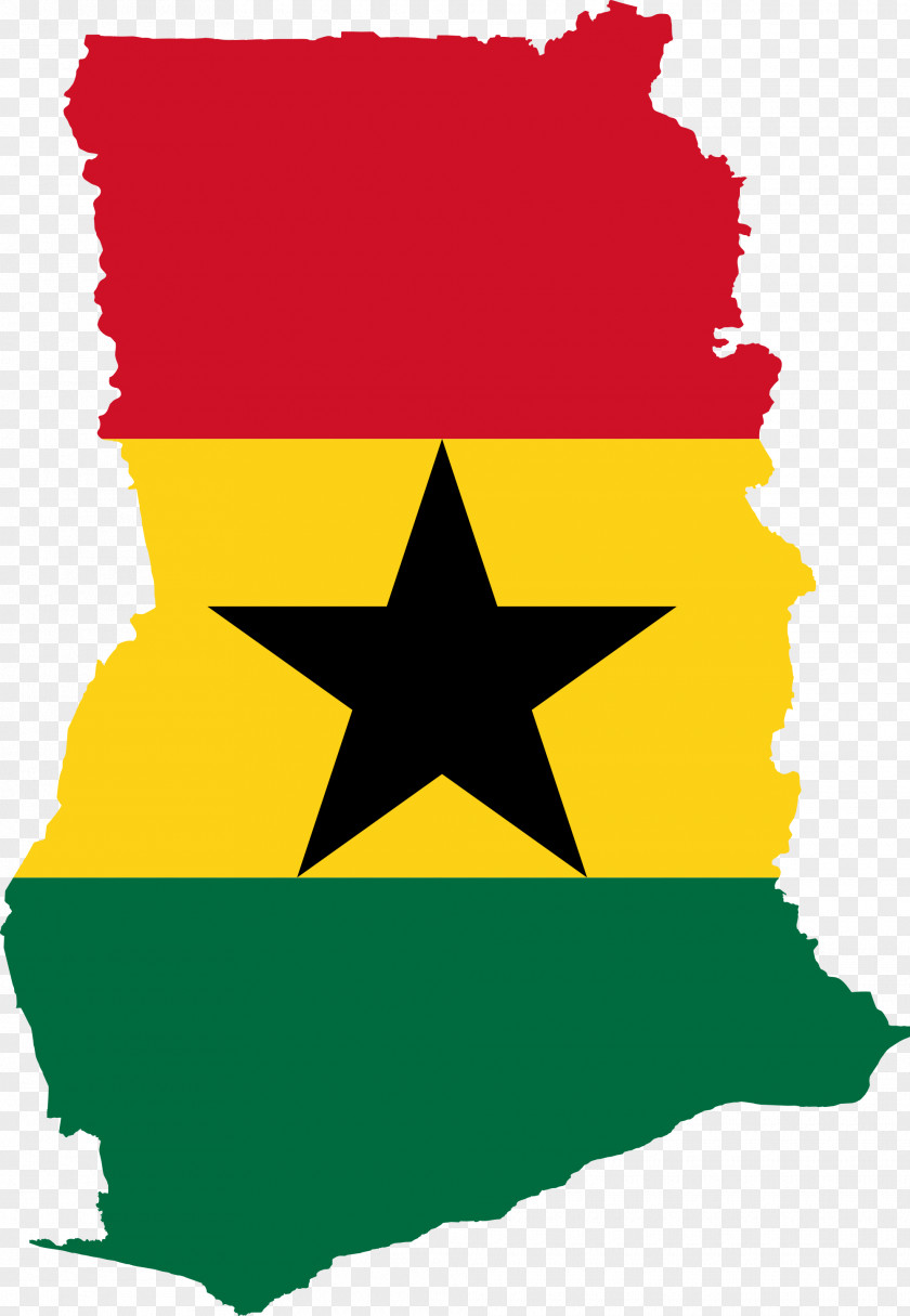 Map Flag Of Ghana World PNG