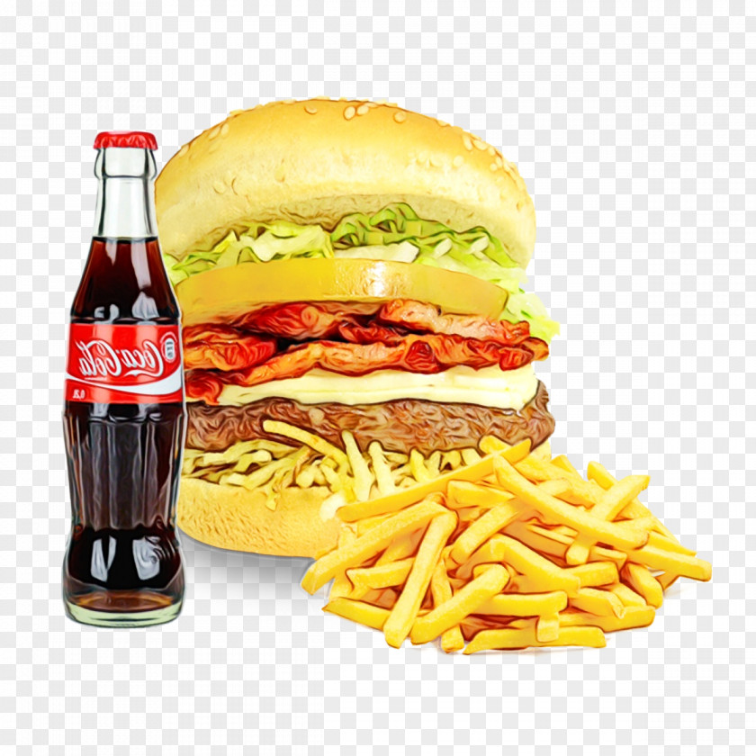 Original Chicken Sandwich Big Mac Junk Food Cartoon PNG