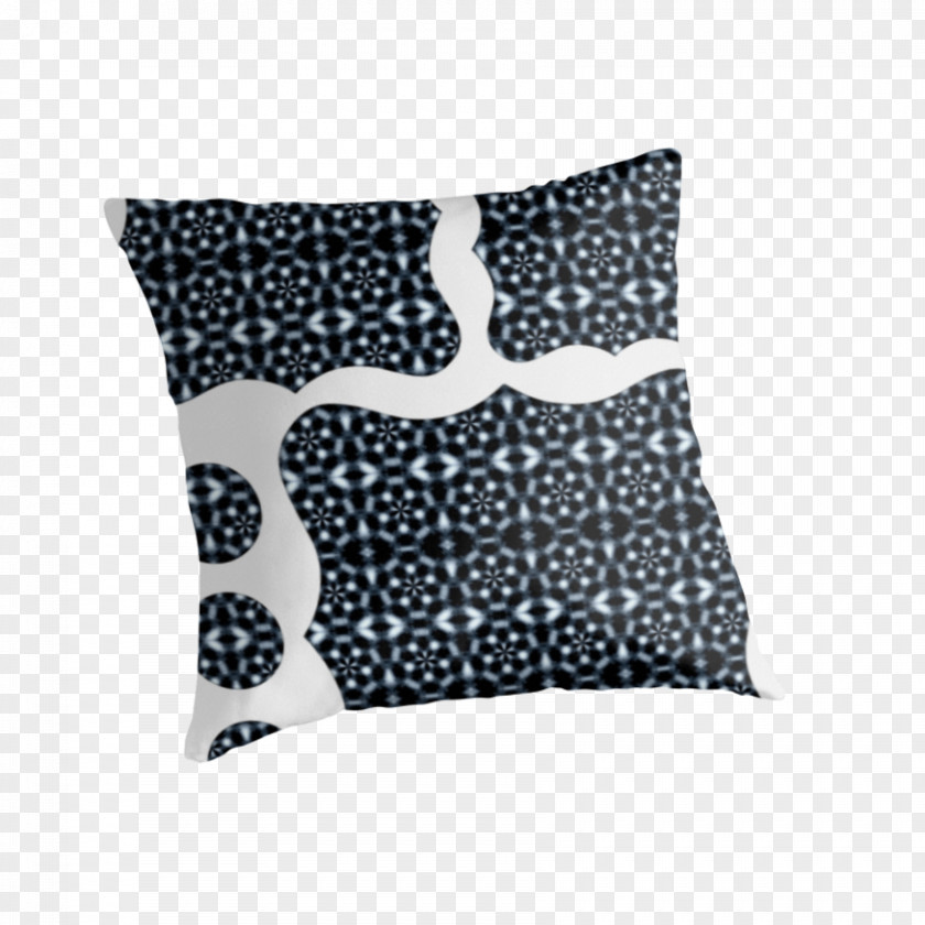 Pillow Cushion Throw Pillows Black M PNG