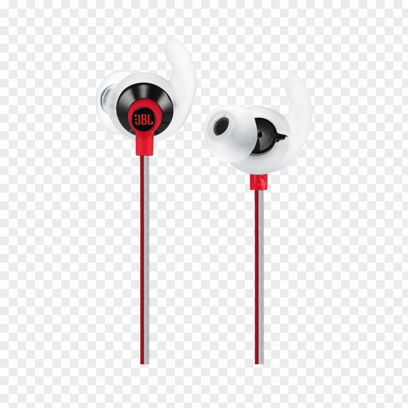 Red Headphones JBL Reflect Fit Wireless Heart Rate Monitor PNG