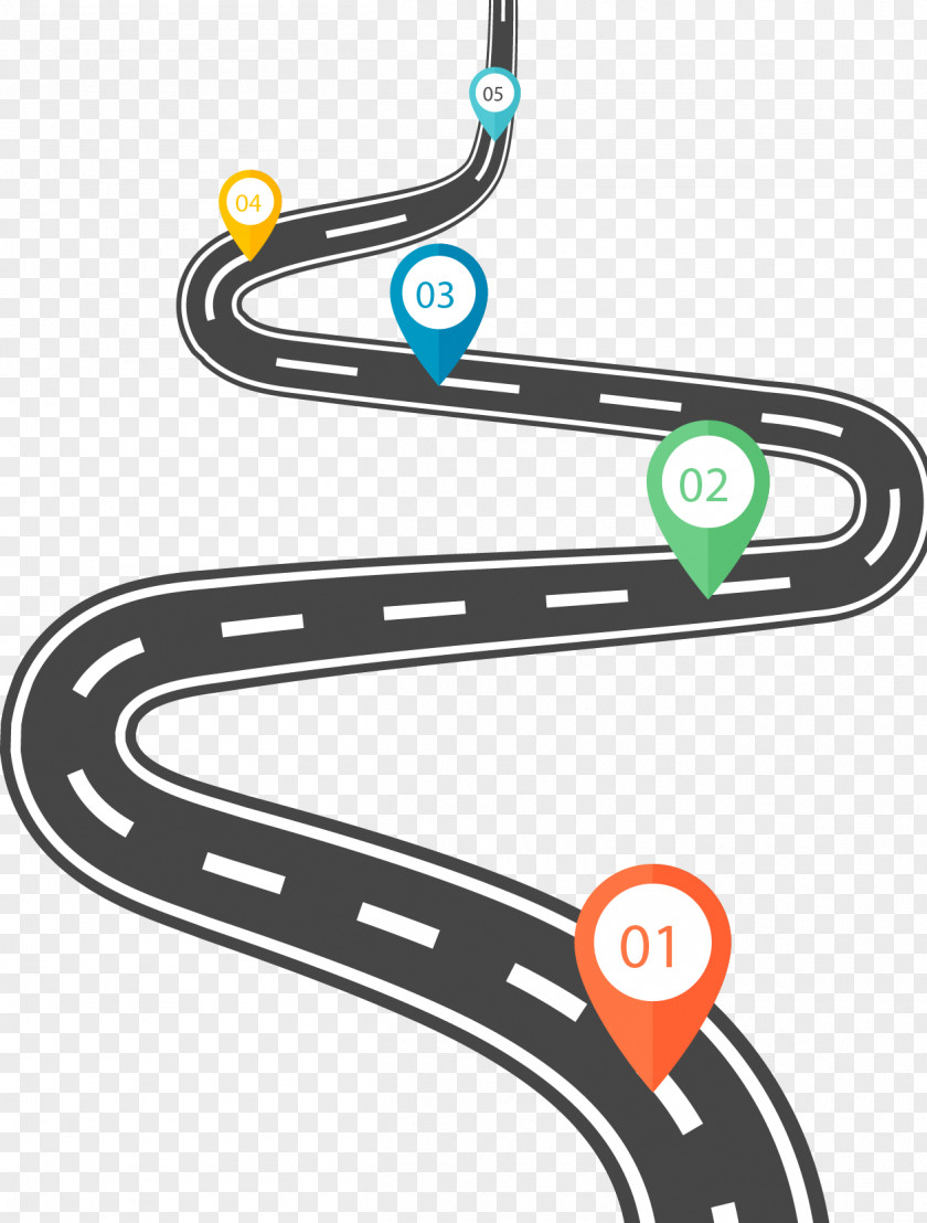 Road Clip Art Map Street Network GPS Navigation Systems PNG