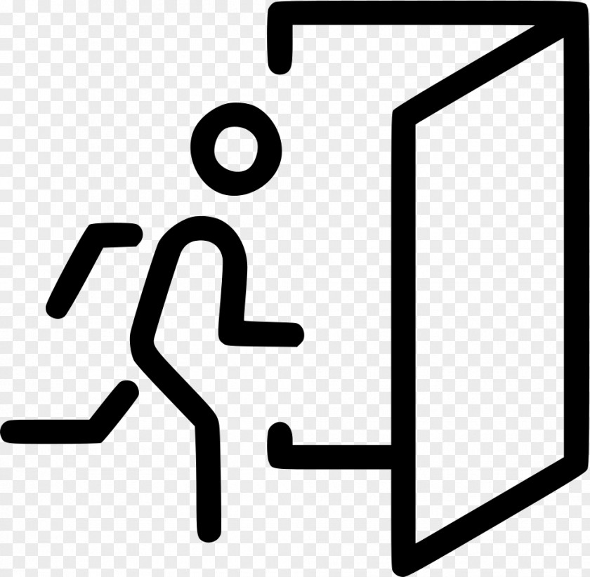 Apartment Emergency Exit Clip Art PNG