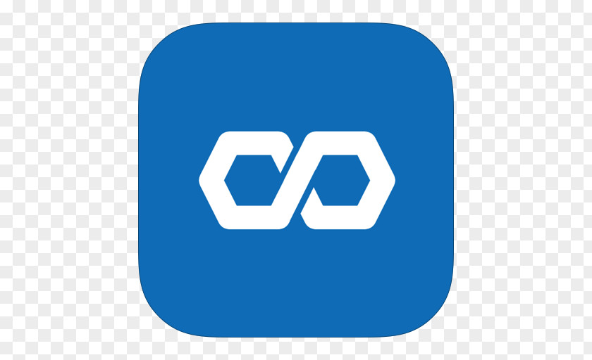 MetroUI Apps VisualStudio Blue Area Text Brand PNG