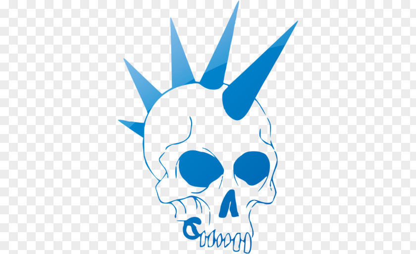 Skull Punk Rock Subculture Fashion Drawing PNG