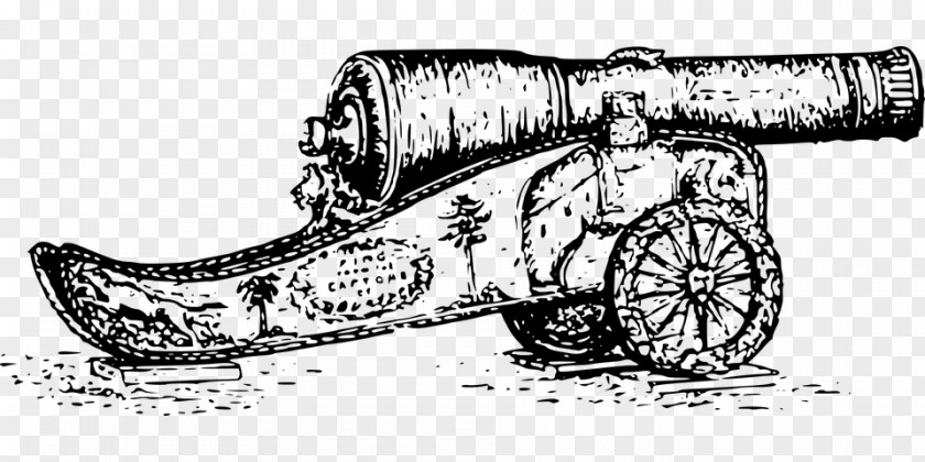 Artillery Cannon Gun Clip Art PNG