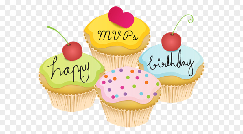 Birthday Clip Art Cake Cupcakes PNG