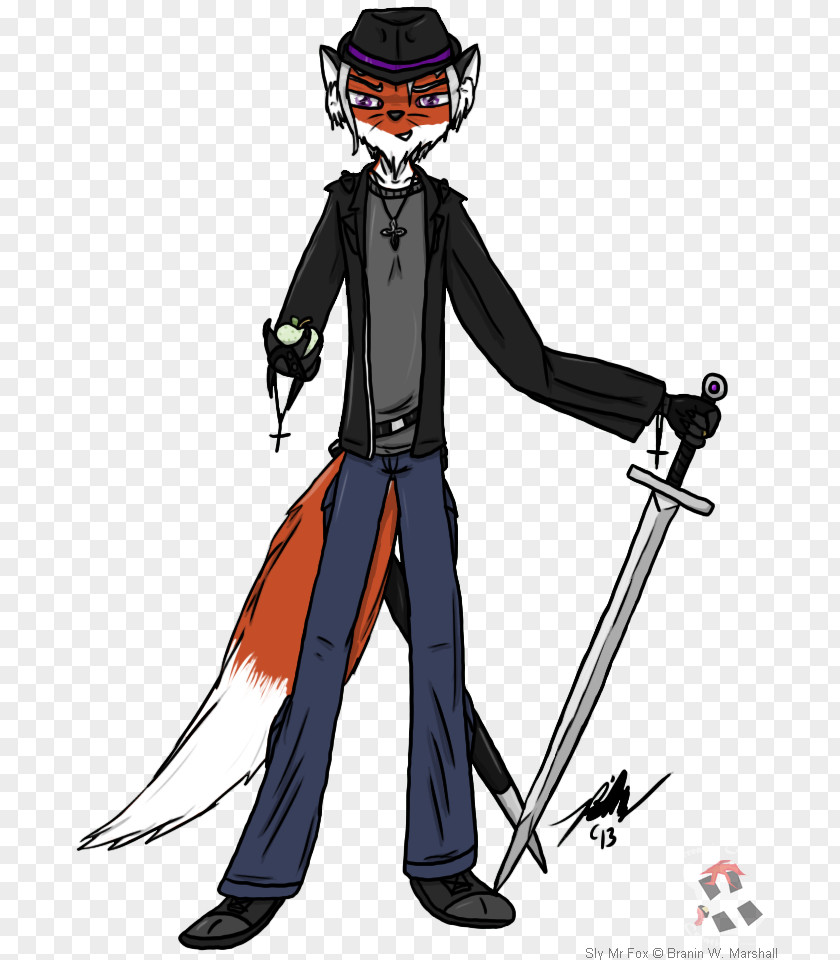 Mr Fox Costume Cartoon Legendary Creature PNG