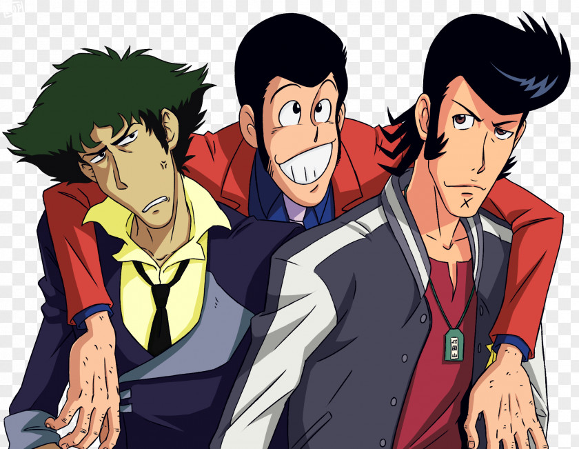 Sansei Iii Lupin III Spike Spiegel Fan Art Fujiko Mine PNG