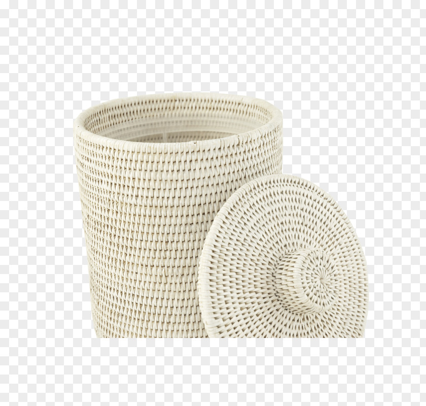 Wastepaper Basket Rubbish Bins & Waste Paper Baskets Lid Rattan PNG
