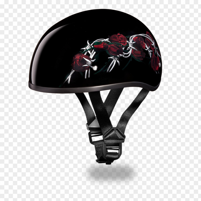 Barbwire Motorcycle Helmets Daytona Beach Skull PNG