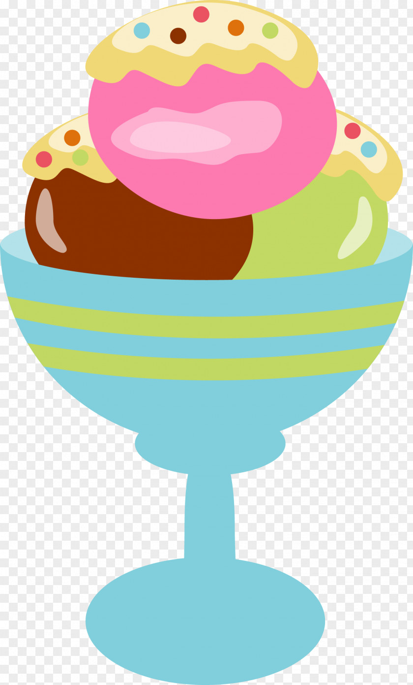 Sundae Ice Cream Food Clip Art PNG