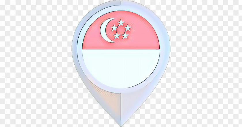 Symbol Pink Heart Circle PNG