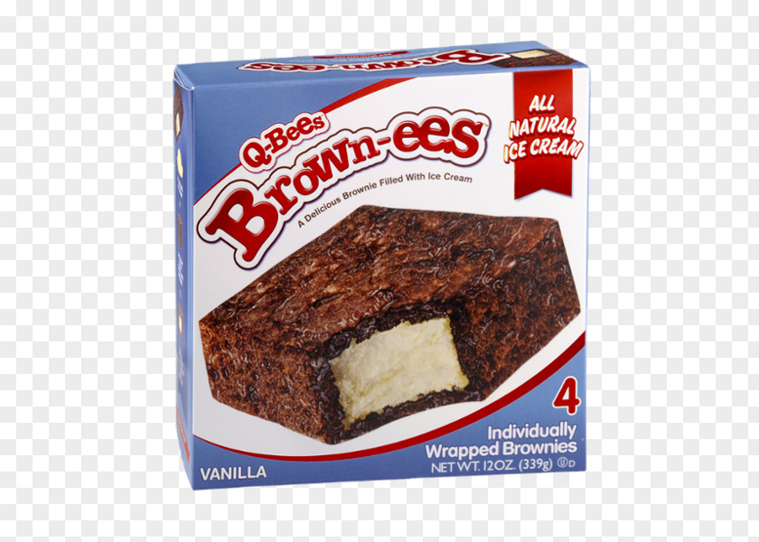 BROWNIE ICE CREAM Snack Cake Chocolate Brownie Junk Food PNG