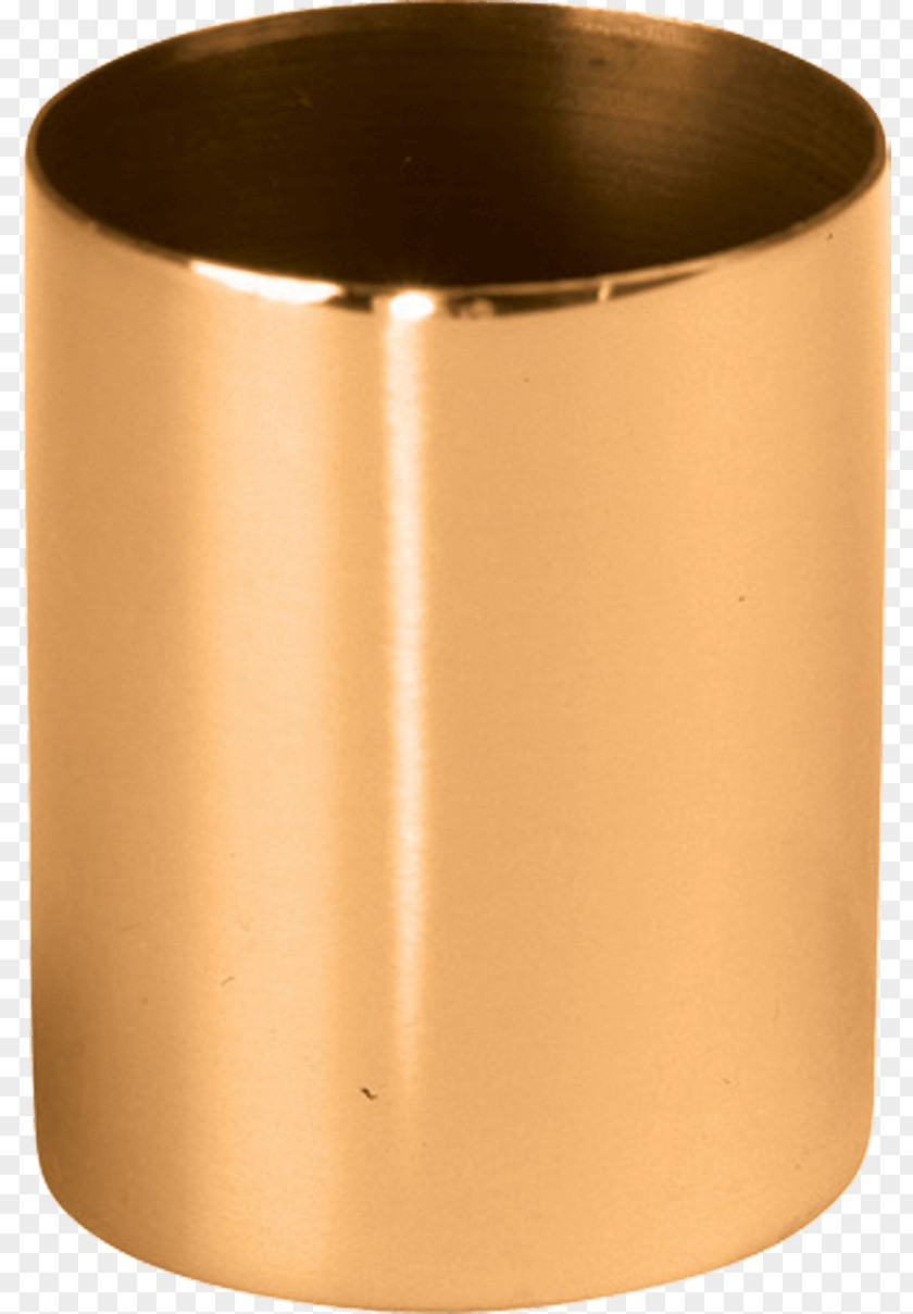 Design Copper Material Cylinder PNG
