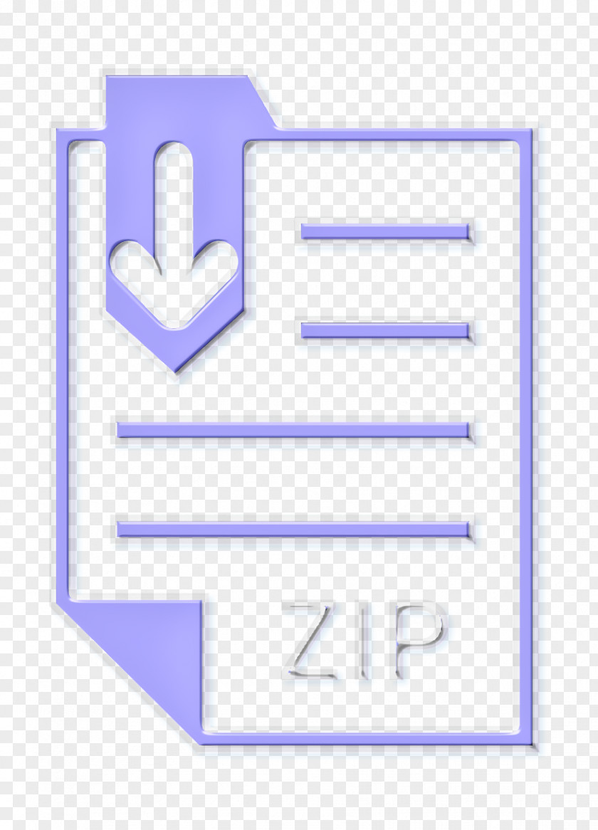 Logo Electric Blue Document Icon Extension File PNG