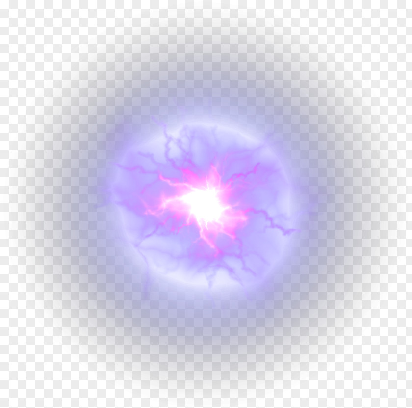 Planet Halo Effect Purple Circle Close-up Pattern PNG