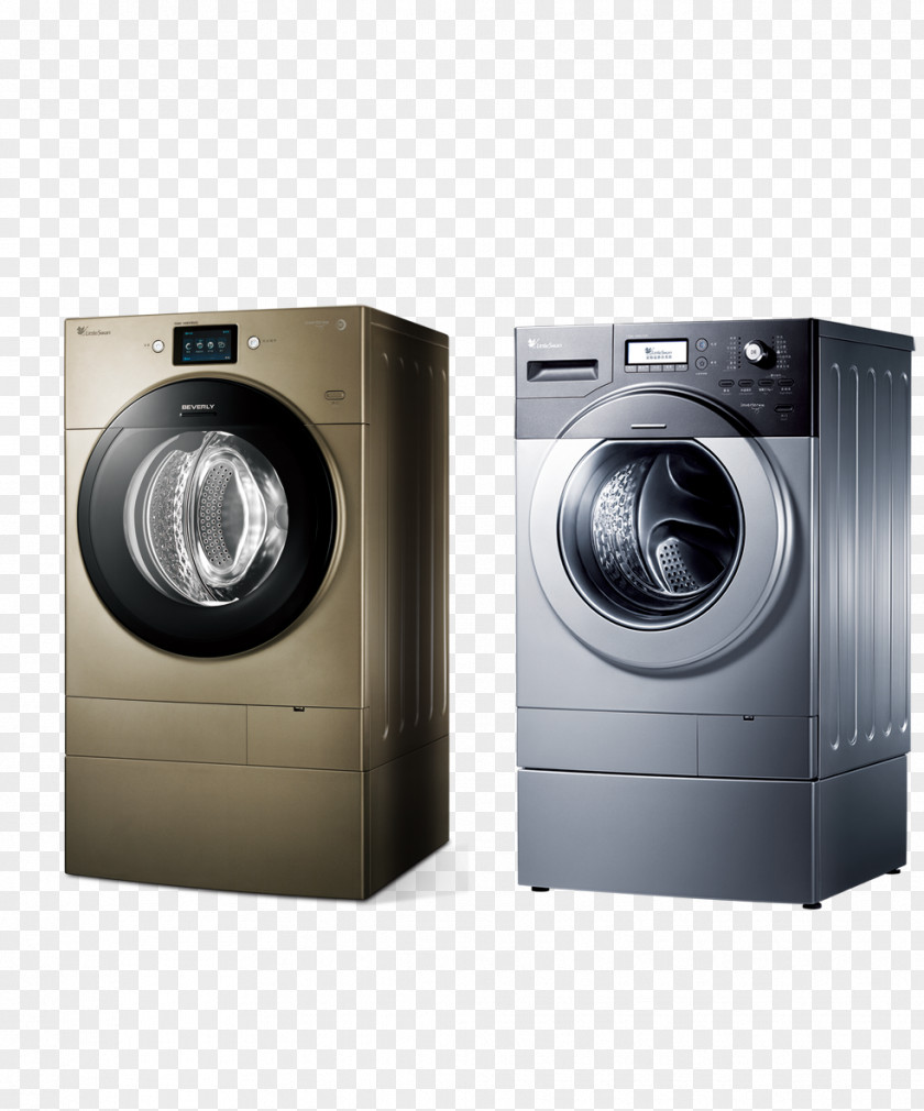 Two Washing Machines Clothes Dryer Machine Computer File PNG