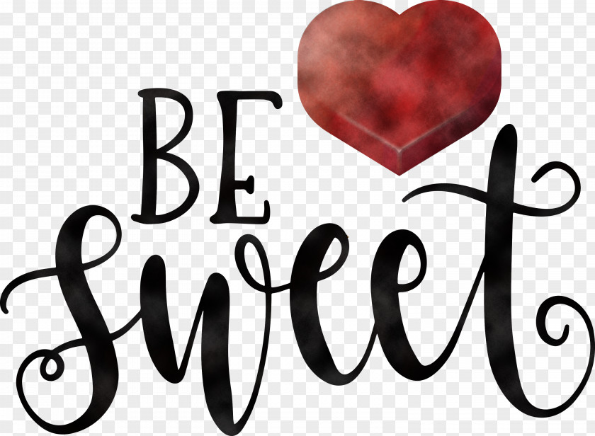 Be Sweet Love Quote Valentines Day PNG