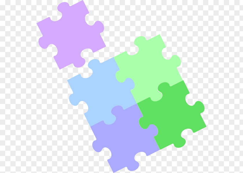 Jigsaw Vector Puzzles Pastel Clip Art PNG