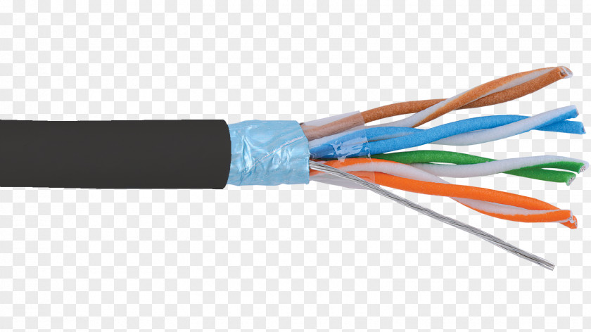 Network Cables American Wire Gauge Twisted Pair Shielded Cable PNG