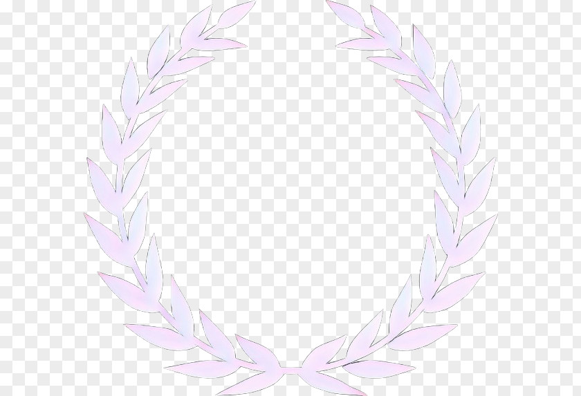 Wing Feather Leaf Wreath PNG