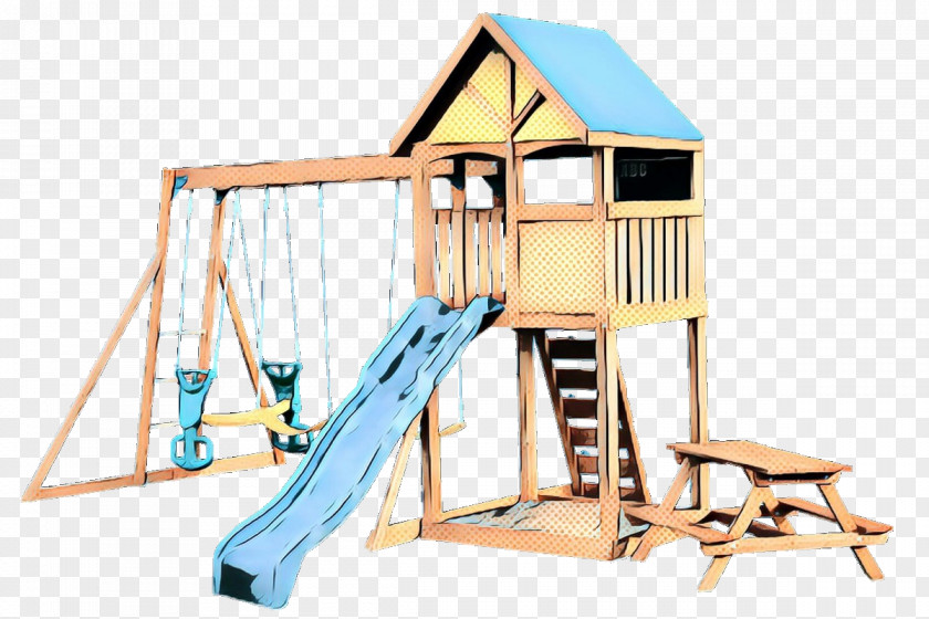 Chute House Outdoor Play Equipment Public Space Playhouse Playground Slide PNG