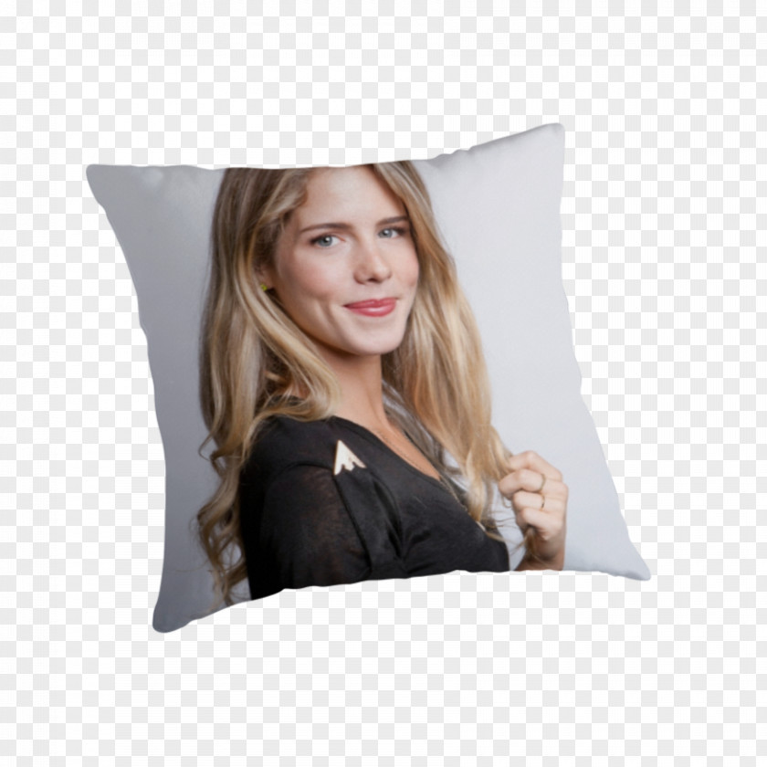 Emily Bett Rickards Throw Pillows Cushion Rectangle Shoulder PNG