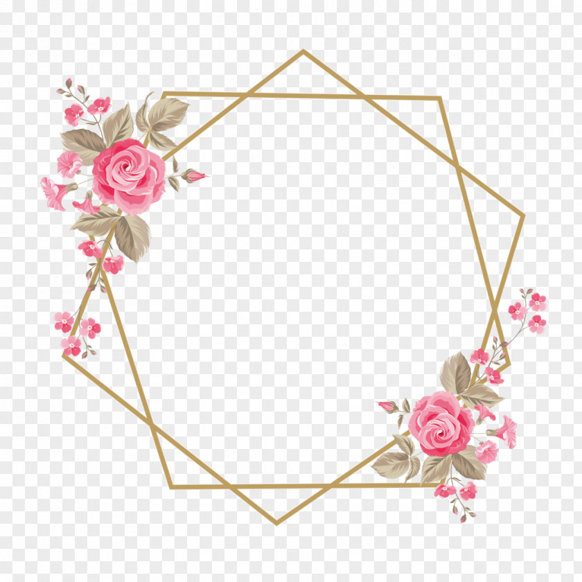 Flower Jewellery Pink Cartoon PNG