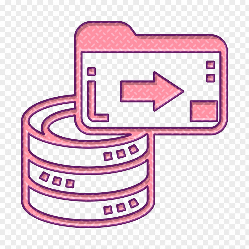 Server Icon File Directory Data Management PNG
