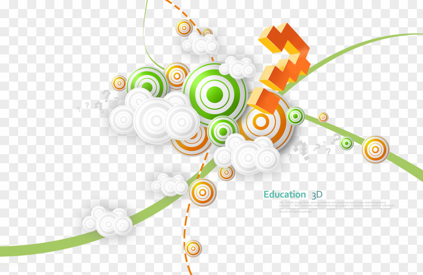 3d Creative Decorative Ring 3D Computer Graphics Download Poster Wallpaper PNG