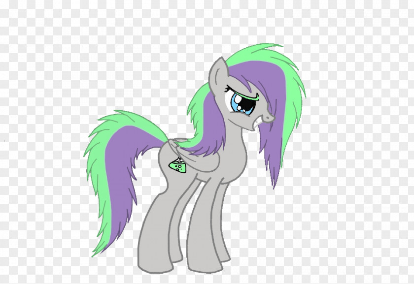 Acid Rain Horse Cartoon Feather Tail PNG