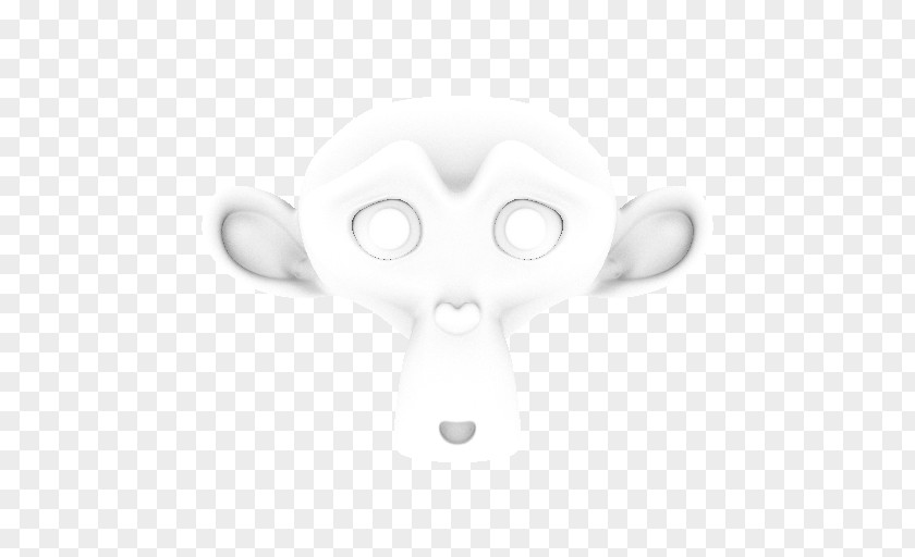 Blender White Nose PNG