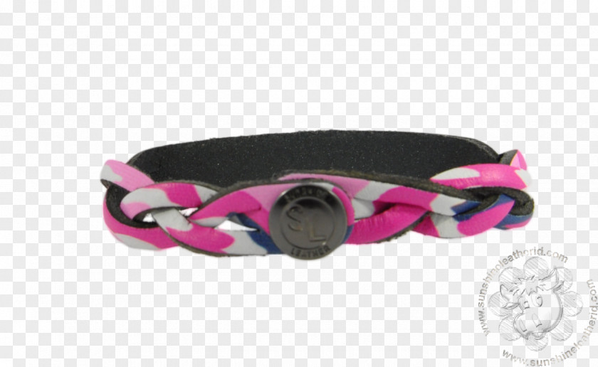 Dog Bracelet Collar Pink M PNG