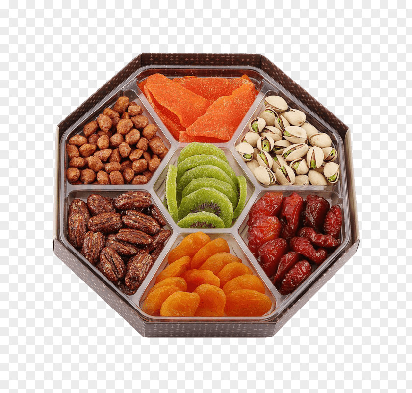 Dry Fruits Basket Dried Fruit Food Vegetarian Cuisine Full-spectrum Photography Platter PNG