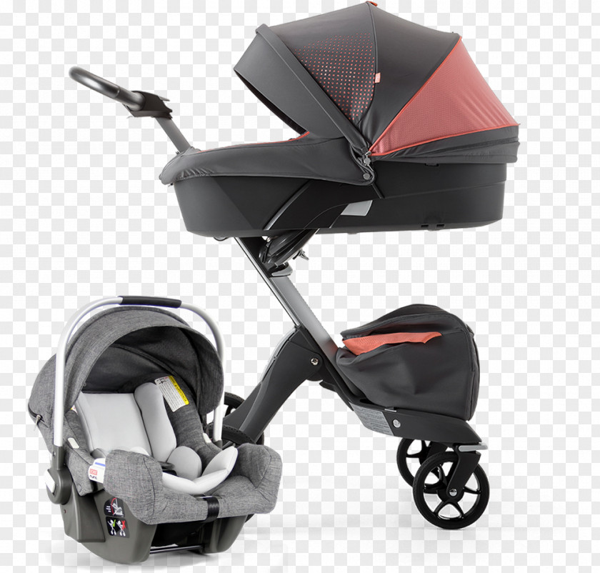Grey ChildChild Stokke Xplory Baby Transport Infant 'Xplory' Stroller Carry Cot PNG