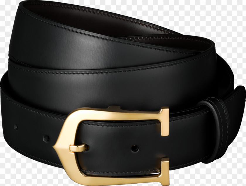 High-definition Buckle Material Belt Leather Strap Cartier PNG