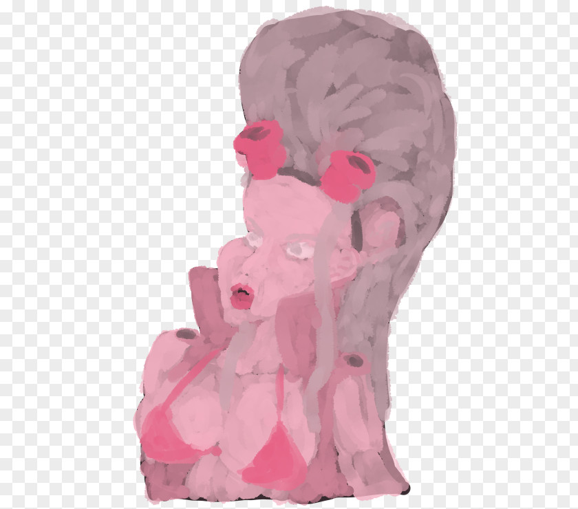 Pig Jaw Snout Pink M PNG