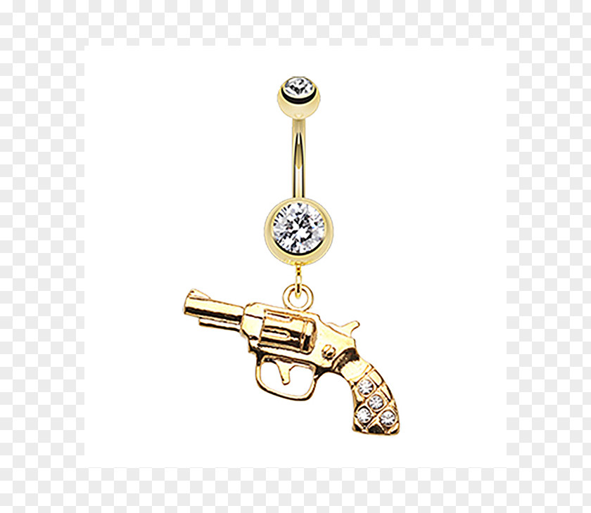 Ring Earring Charms & Pendants Pistol Body Jewellery PNG