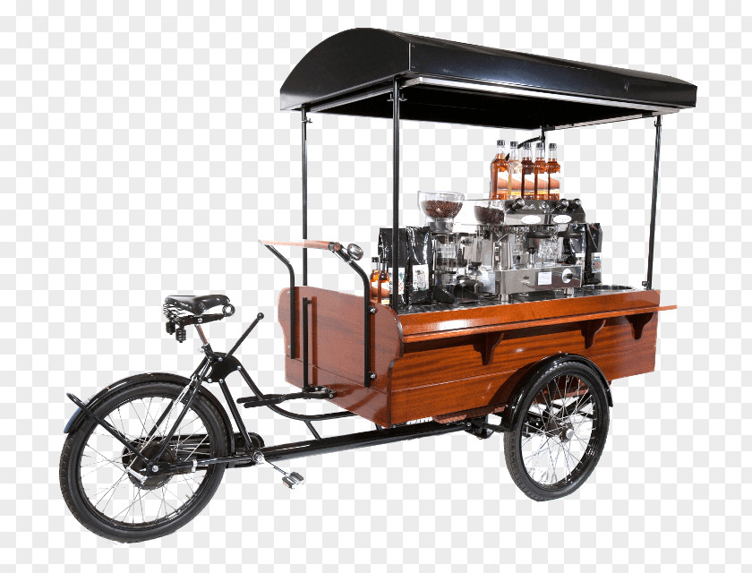 Rolling Tea Cart Café Coffee Day Bicycle Cafe Cold Brew PNG