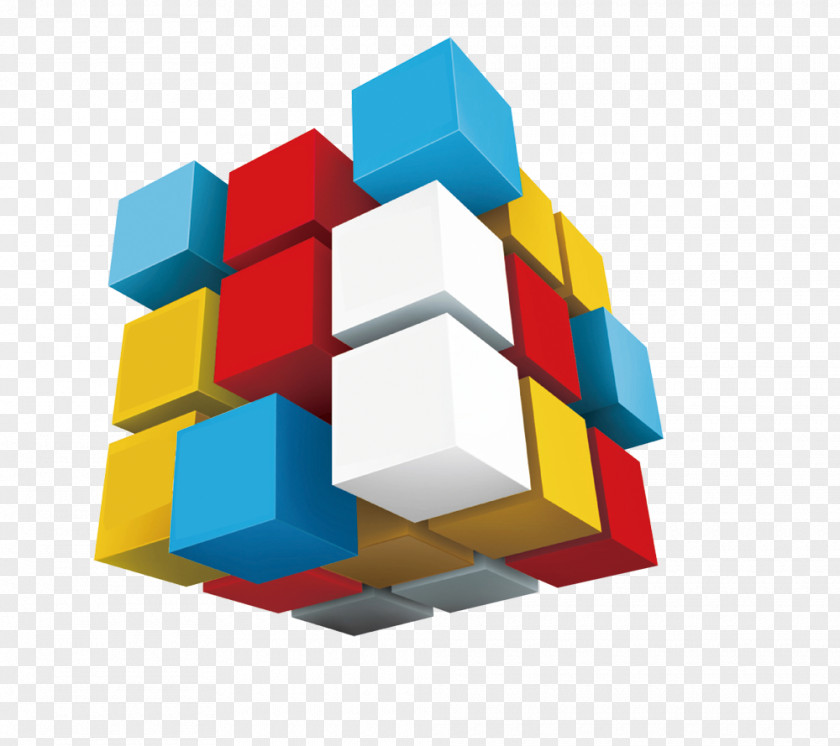 Rubik's Cube Web Development PNG